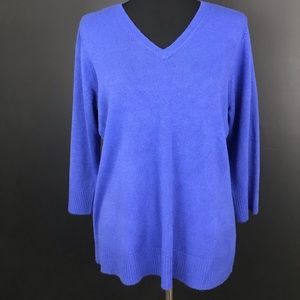 Karen scott v-neck sweater